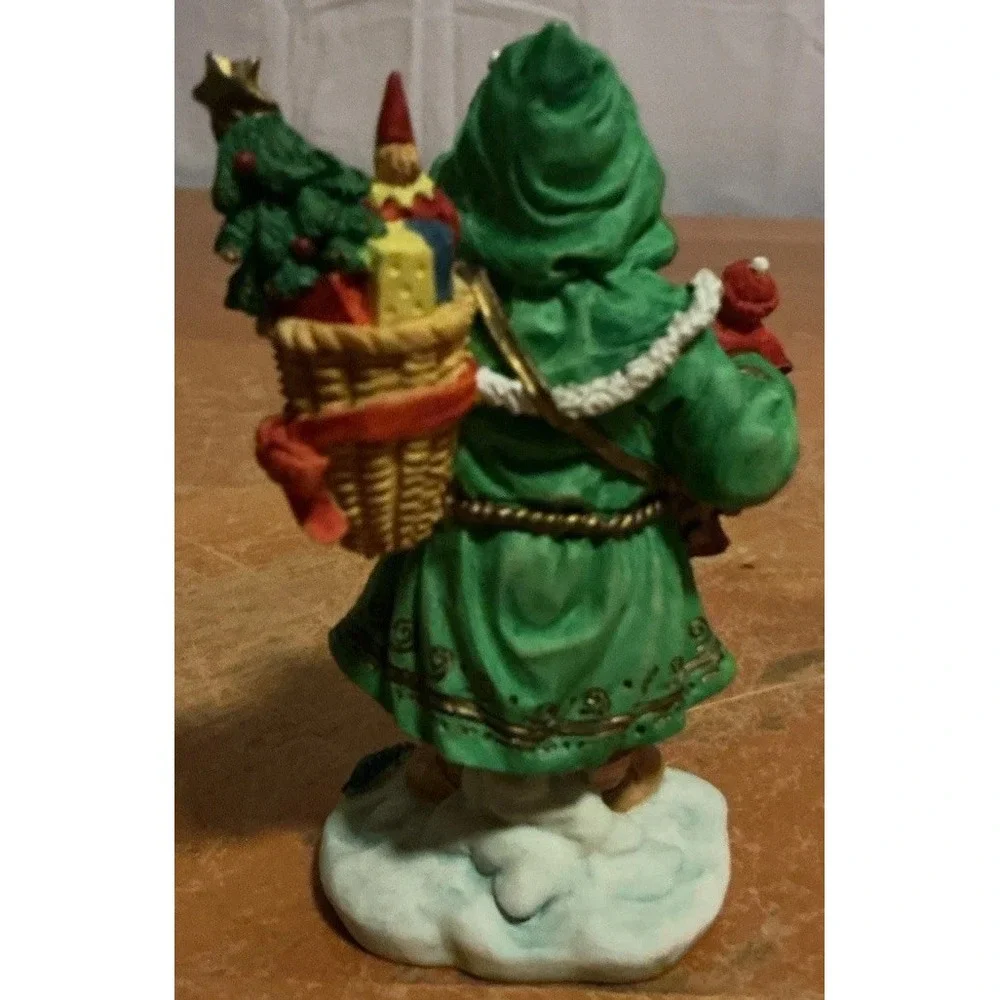 1994 Bronson Collectibles Old World Santas German Woodlands Santa By Stevenson